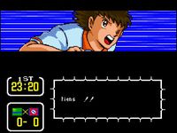 une photo d'Ã©cran de Captain Tsubasa 3 sur Nintendo Super Nes